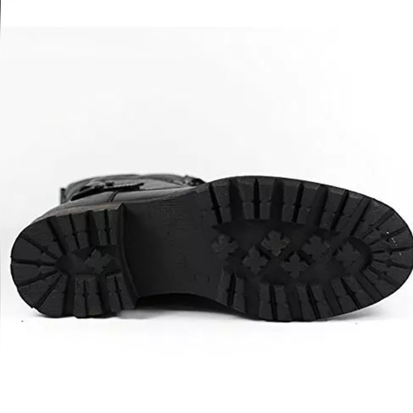 Last 9 Men's combat boots LEATHER LINING - Picture 4 of 4